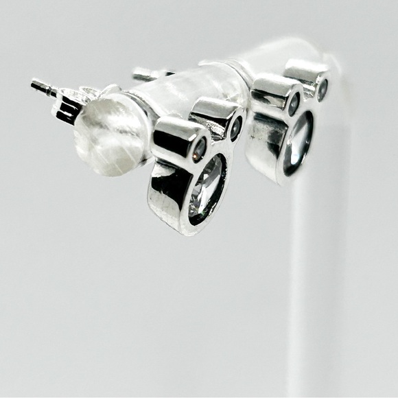 NWOT Sterling Silver Mickey mouse earrings studs - Picture 5 of 12